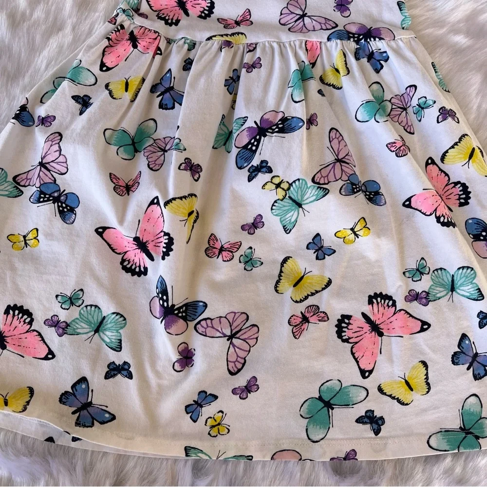 H&M Kids White‎ Butterfly Dress